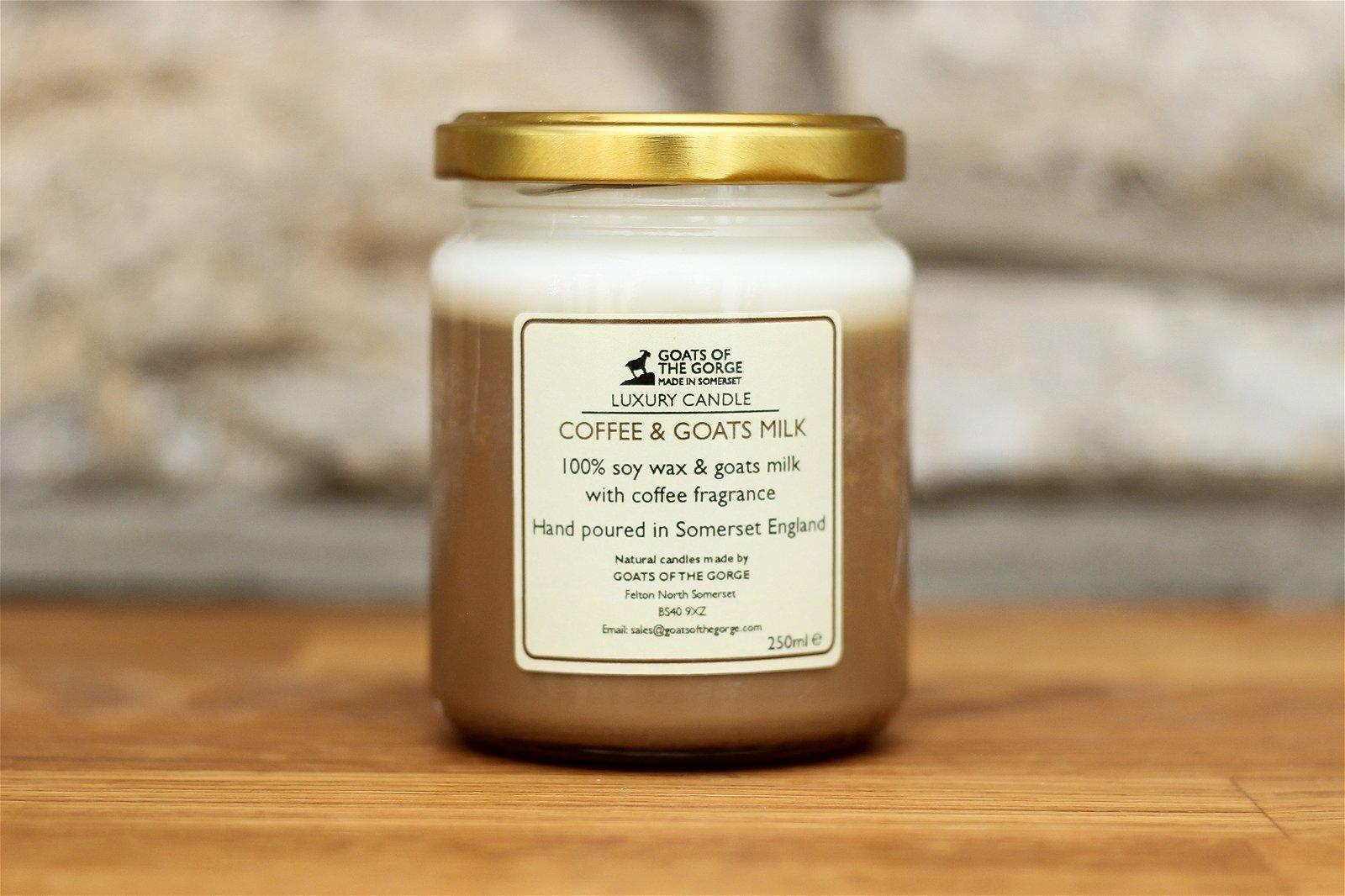 Goats Milk Coffee Candle-Candles