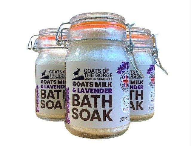 Goats Milk Lavender Bath Soak-Bathroom