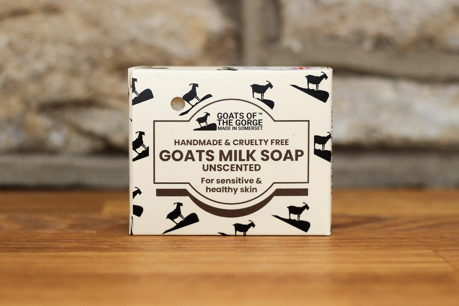 Goats Milk Unscented Medium Soap-Soaps & Shampoo