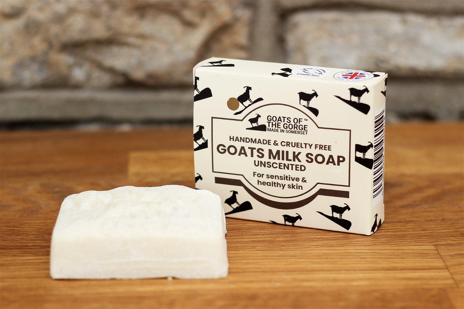 Goats Milk Unscented Medium Soap-Soaps & Shampoo