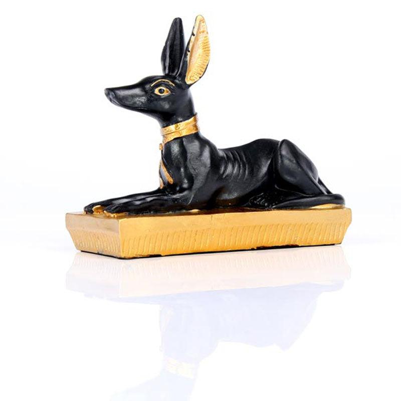 Gold and Black Egyptian Anubis Jackal Figurine - £7.99 - 