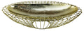 Gold Decorative Wire Bowl 58cm-Bowls & Plates