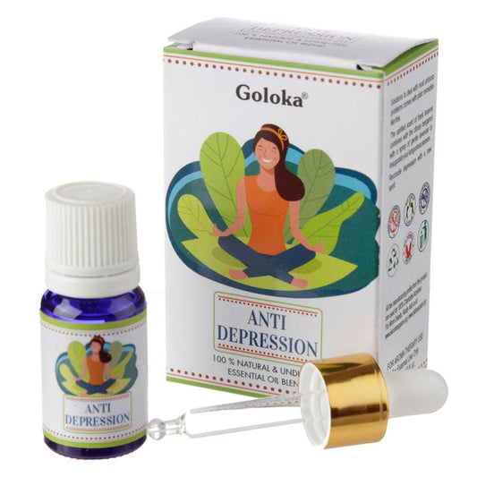 Goloka Blends Essential Oil 10ml - Anti Depression - £8.99 - 