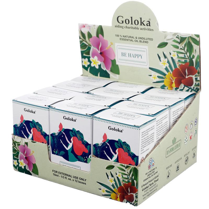 Goloka Blends Essential Oil 10ml - Be Happy-