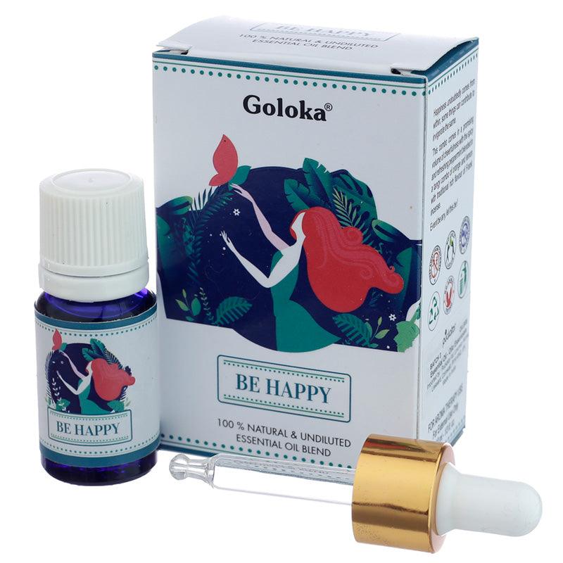 Goloka Blends Essential Oil 10ml - Be Happy - £8.99 - 