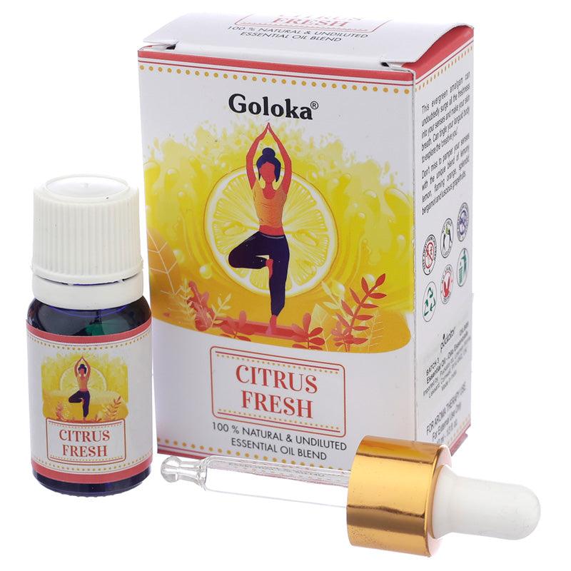 Goloka Blends Essential Oil 10ml - Citrus Fresh - £8.99 - 