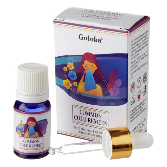 Goloka Blends Essential Oil 10ml - Cold Remedy - £8.99 - 