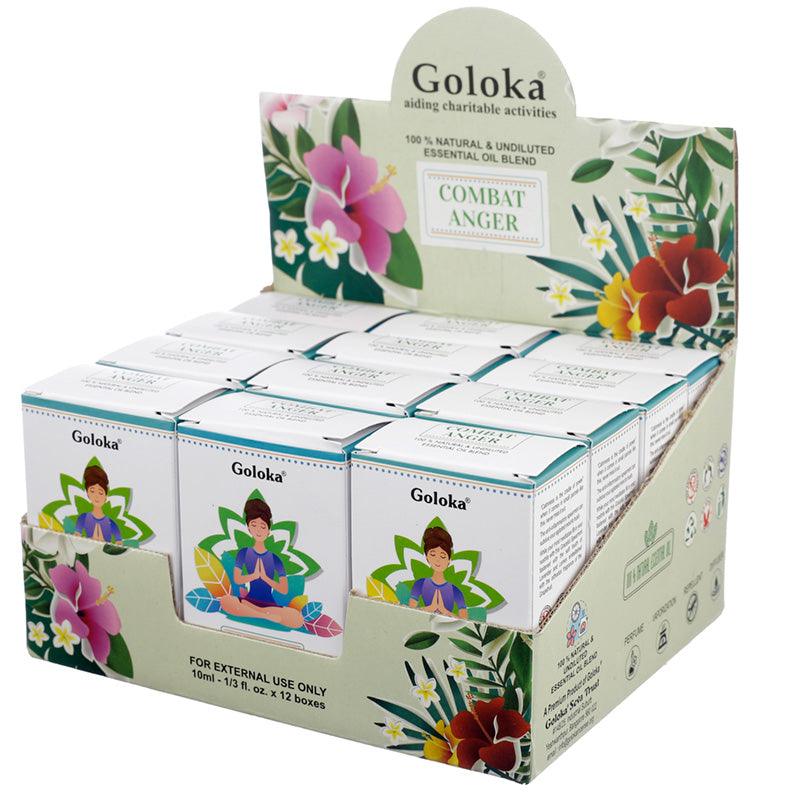 Goloka Blends Essential Oil 10ml - Combat Anger - £8.99 - 