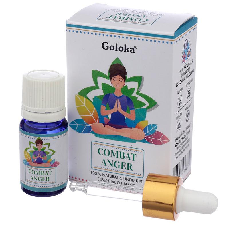Goloka Blends Essential Oil 10ml - Combat Anger - £8.99 - 