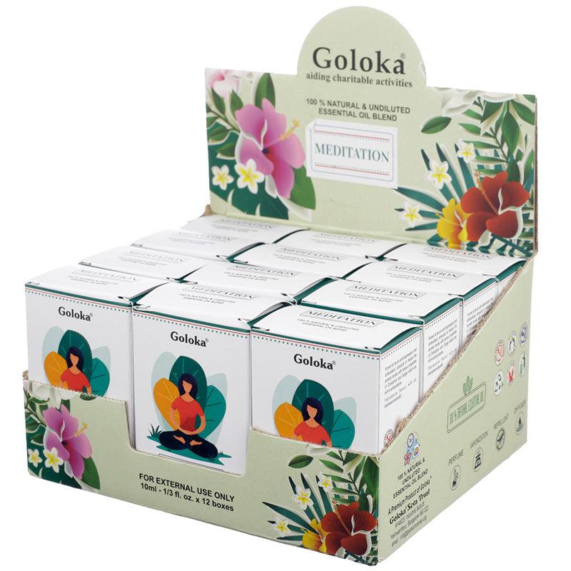Goloka Blends Essential Oil 10ml - Meditation - £8.99 - 