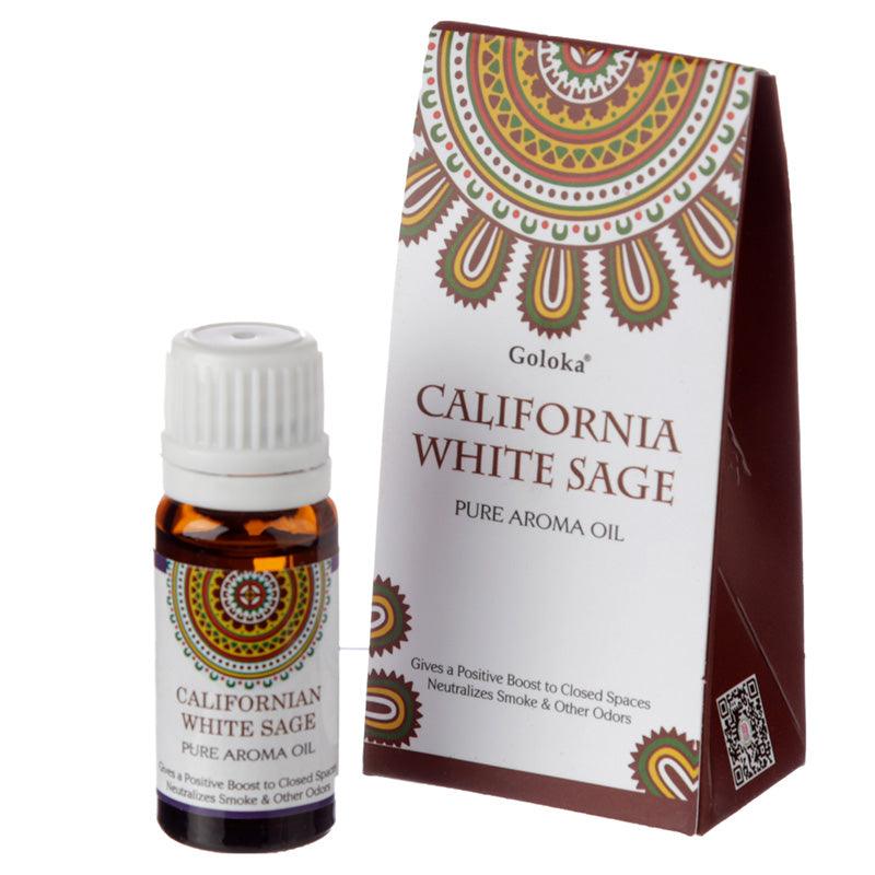 Goloka Fragrance Aroma Oils - California White Sage 10ml - £6.0 - 