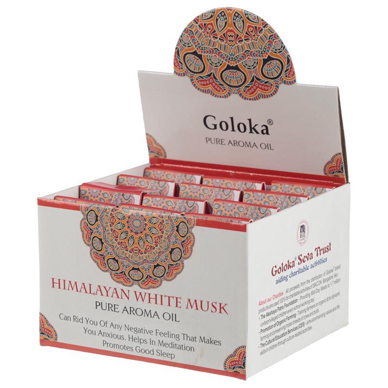Goloka Fragrance Aroma Oils - Himalayan White Musk - £6.0 - 