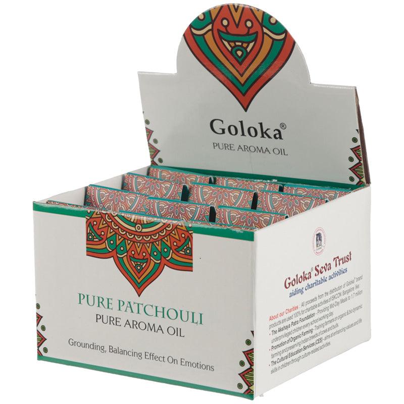 Goloka Fragrance Aroma Oils - Pure Patchouli - £6.0 - 