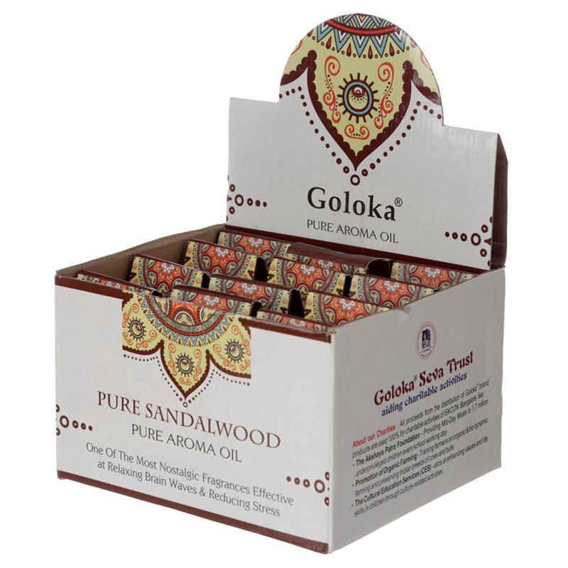 Goloka Fragrance Aroma Oils - Sandalwood 10ml - £6.0 - 