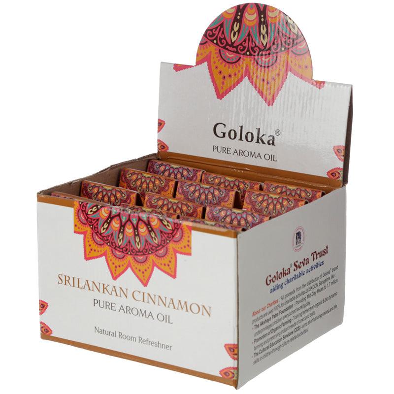 Goloka Fragrance Aroma Oils - Sri Lanken Cinnamon 10ml - £6.0 - 