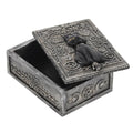 Gothic Black Cat Resin Storage Box-Small Storage