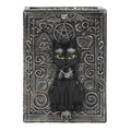 Gothic Black Cat Resin Storage Box-Small Storage