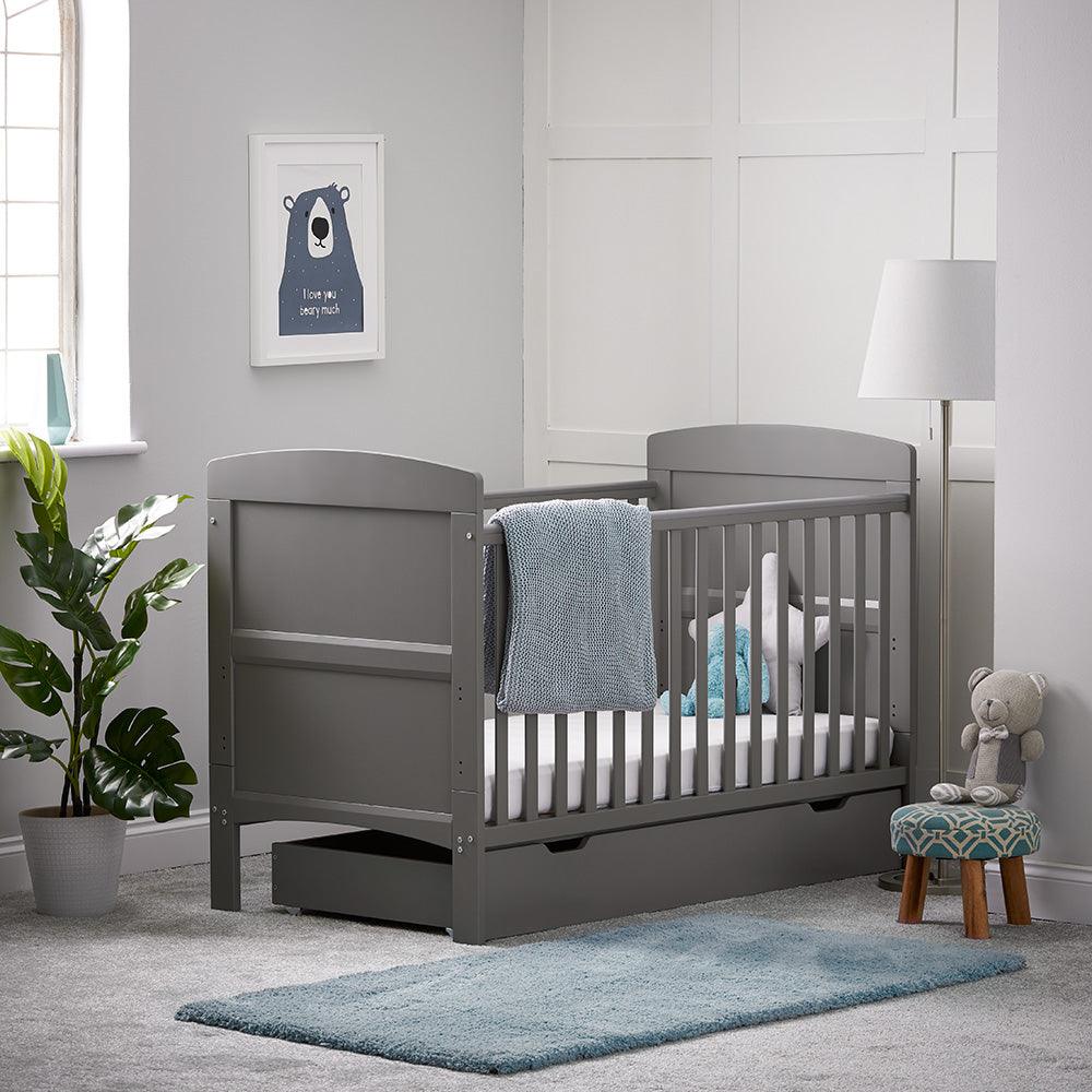 Grace Cot Bed Taupe Grey Cots 