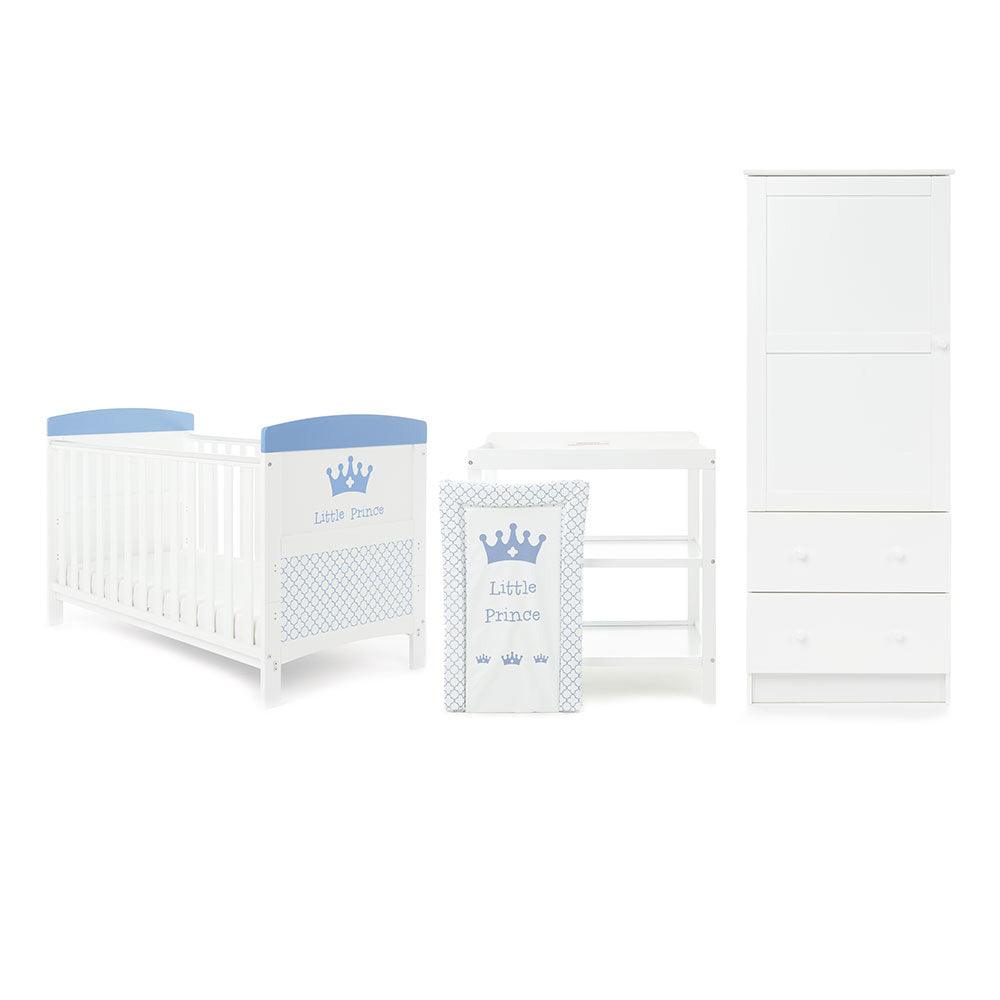 Grace Inspire 3 Piece Toddler Room Set Little Prince Baby & Toddler Furniture Sets 