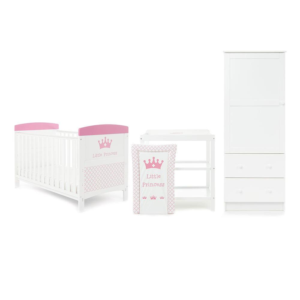 Grace Inspire 3 Piece Toddler Room Set Little Princess Baby & Toddler Furniture Sets 