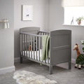 Grace Mini Cot Bed Taupe Grey Cots 