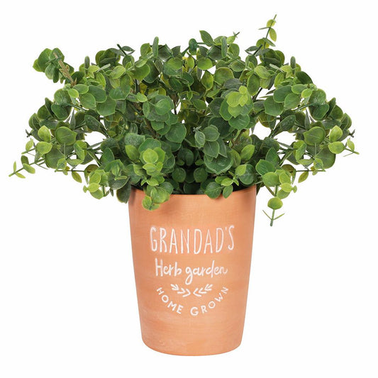 Grandad's Garden Terracotta Plant Pot - £10.99 - Plant Pots 