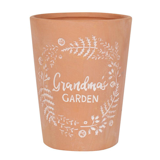 Grandma's Garden Terracotta Plant Pot - £12.99 - Plant Pots 