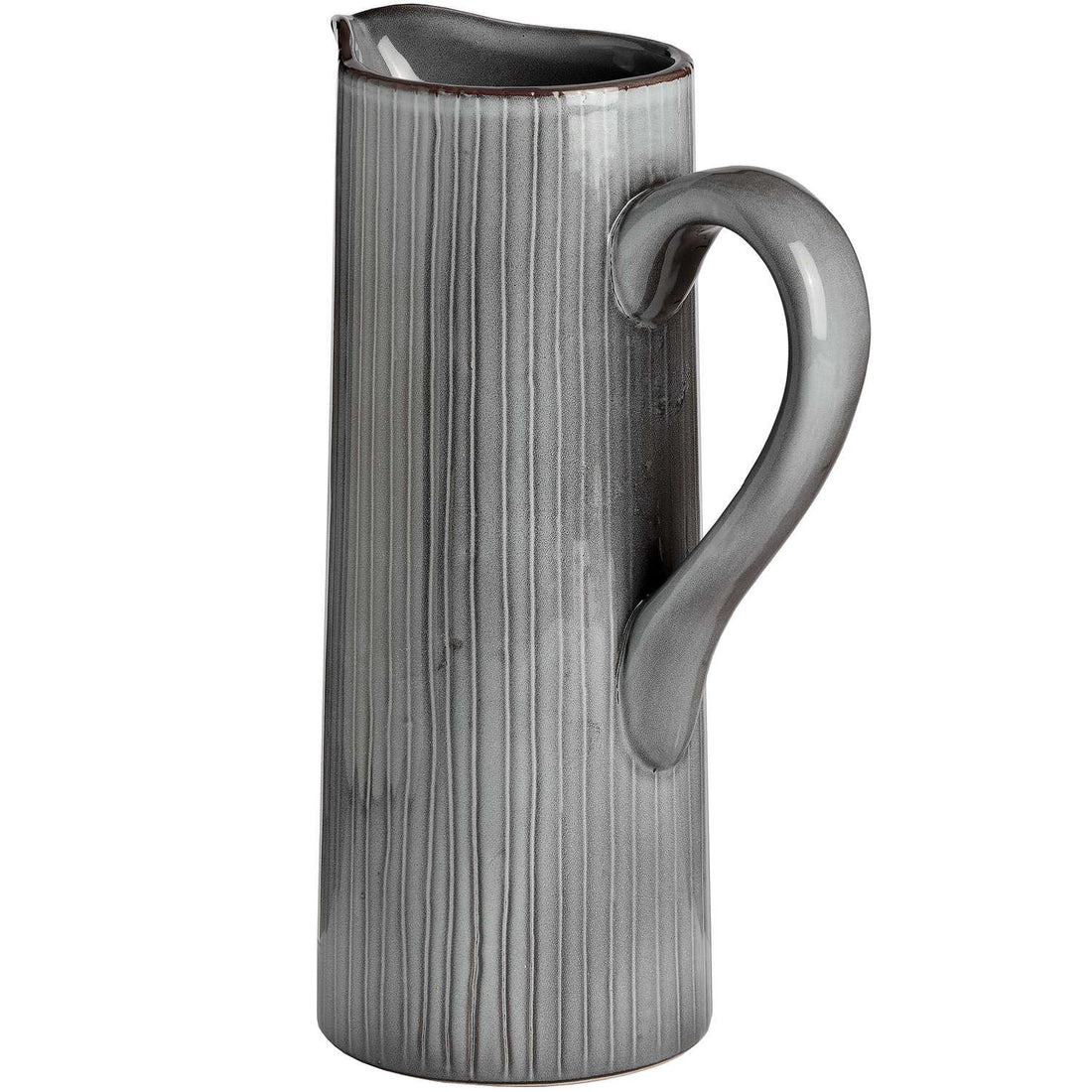 Grey Ceramic Display Jug - £44.95 - Gifts & Accessories > Vases > Jugs & Bowls 
