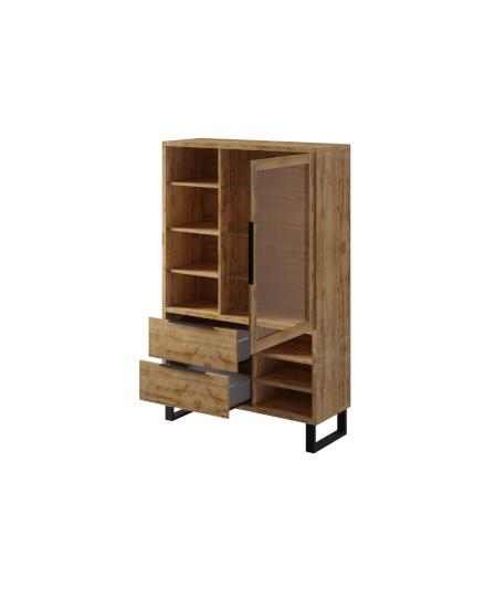 Halle 13 Tall Display Cabinet - £491.4 - Living Room Display Cabinet 