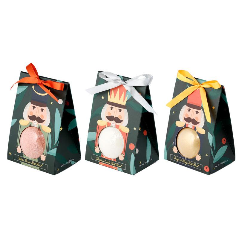 Handmade Bath Bomb in Gift Box - Christmas Nutcracker - £8.99 - 