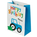 Happy Birthday Little Tractors Medium Gift Bag-
