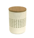 Heart Cut Out Storage Canister With Wood Lid-Kitchen Storage