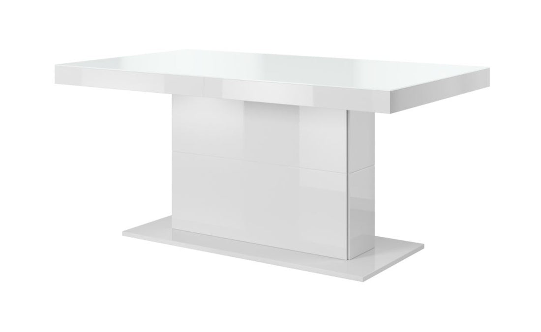 Hektor 81 Extending Dining Table White Gloss Dining Table 