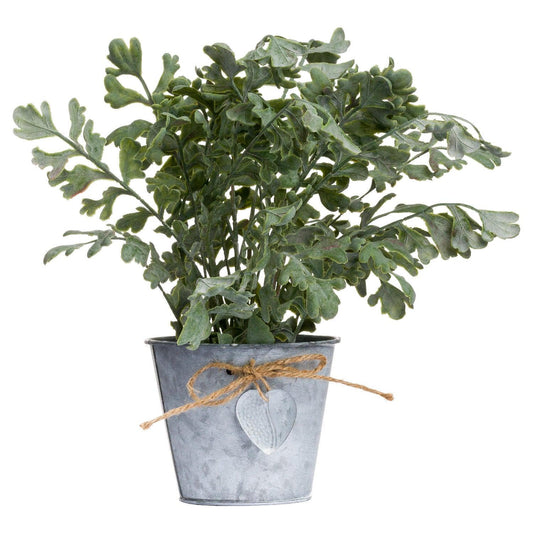 Herbs In Tin Pot - £34.95 - Artificial Flowers 