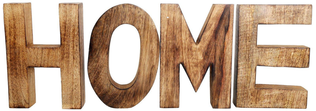HOME Wooden Letters Sign - £34.99 - Words - All Designs 