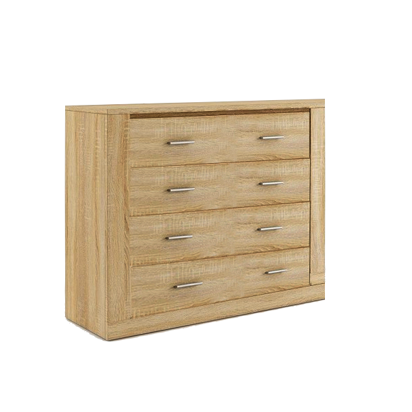 Idea ID-10 Chest of Drawers Oak Shetland Chest of Drawers 