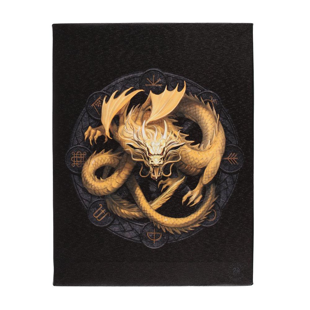 Imbolc Dragon Canvas Plaque Wall Art - £29.95 - Wall Art 