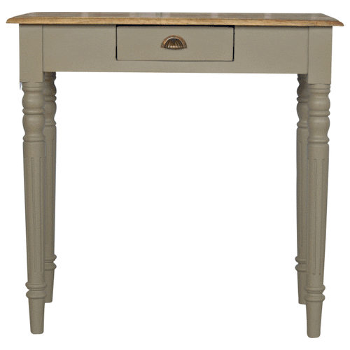 Hand Painted Writing Desk | Hand-Painted Solid Mango Wood