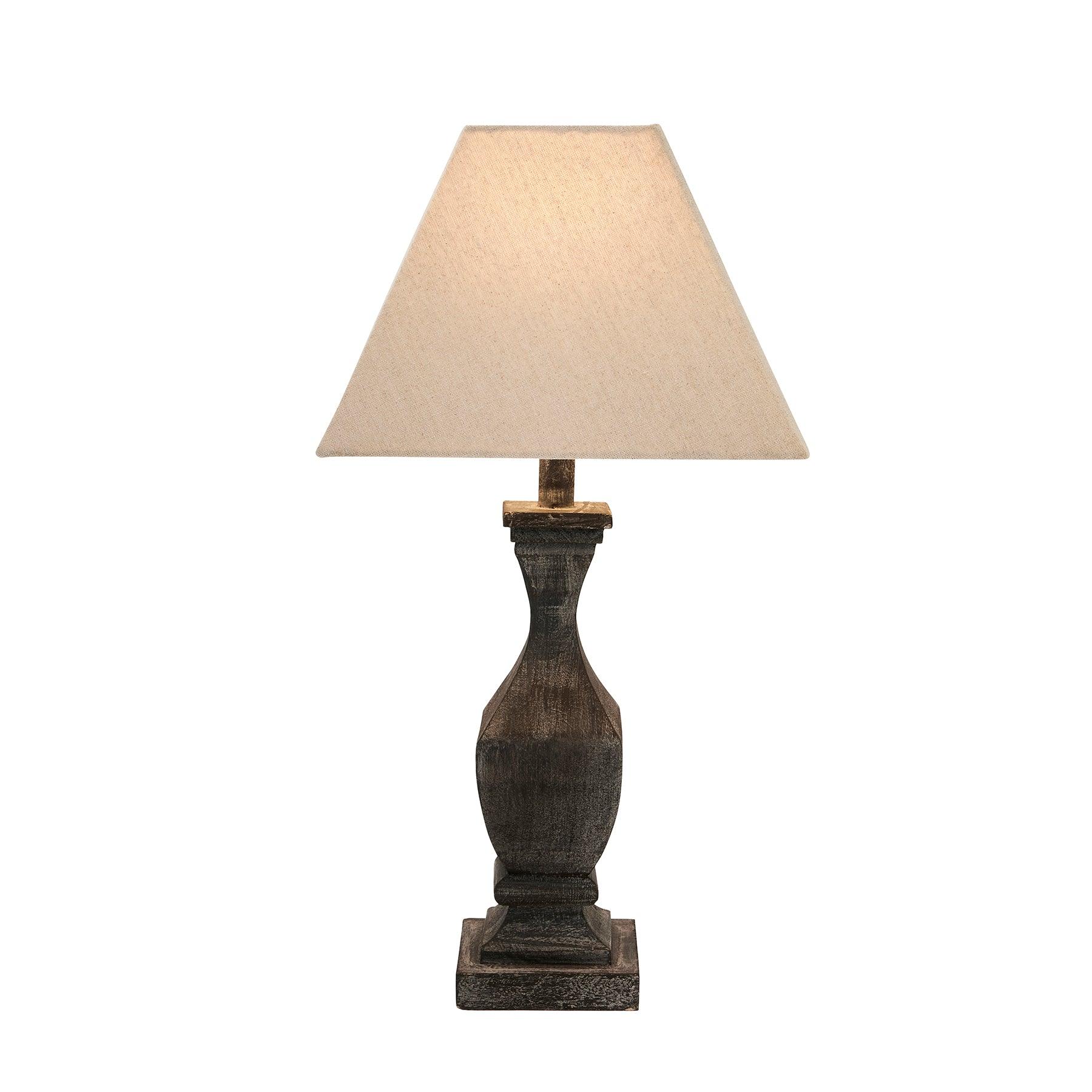 Incia Fluted Wooden Table Lamp-Lighting > Table Lamps > Biggest Discounts