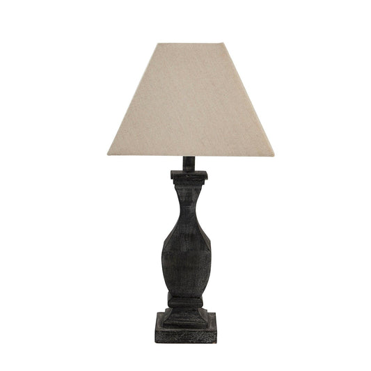 Incia Fluted Wooden Table Lamp - £299.0 - Lighting > Table Lamps > Biggest Discounts 