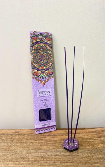 Karma Incense Sticks With Holder - £21.99 - Incense Sticks 
