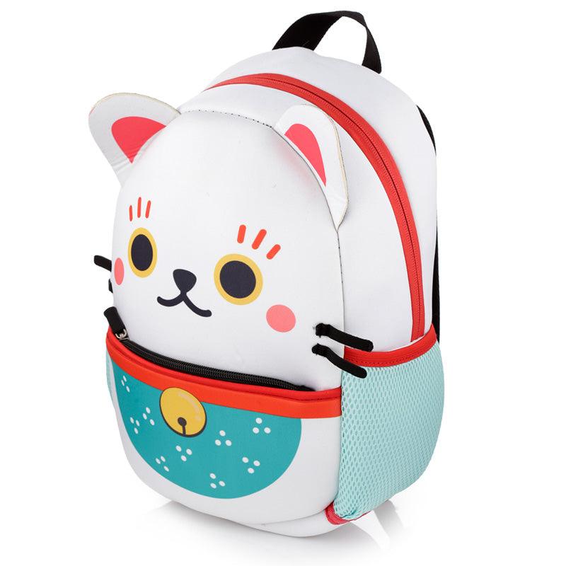 Kids School Neoprene Rucksack/Backpack - Maneki Neko Lucky Cat - £17.49 - 