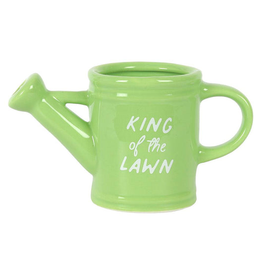 King of the Lawn Watering Can Mug - £12.99 - Mugs Cups 