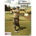 Large Metal Sign 60 x 49.5cm Vintage Retro Open Champ Golf-