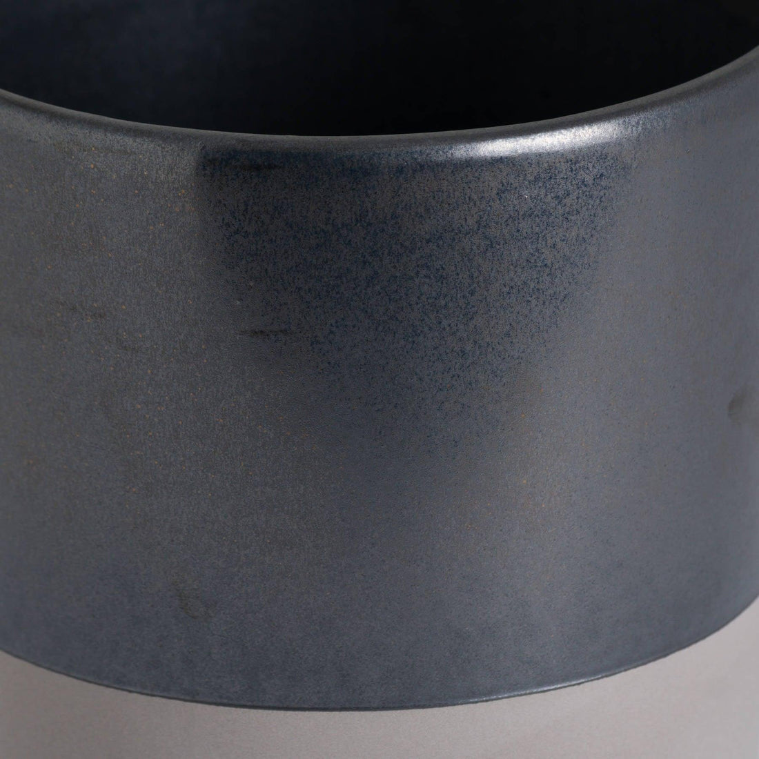 Large Metallic Grey Ceramic Planter - £34.95 - Gifts & Accessories > Kitchen And Tableware > Jugs & Bowls 
