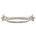 Large Mirrored Tray With Stag Heads - £159.95 - Gifts & Accessories > Christmas Decorations > Christmas Room Decorations 