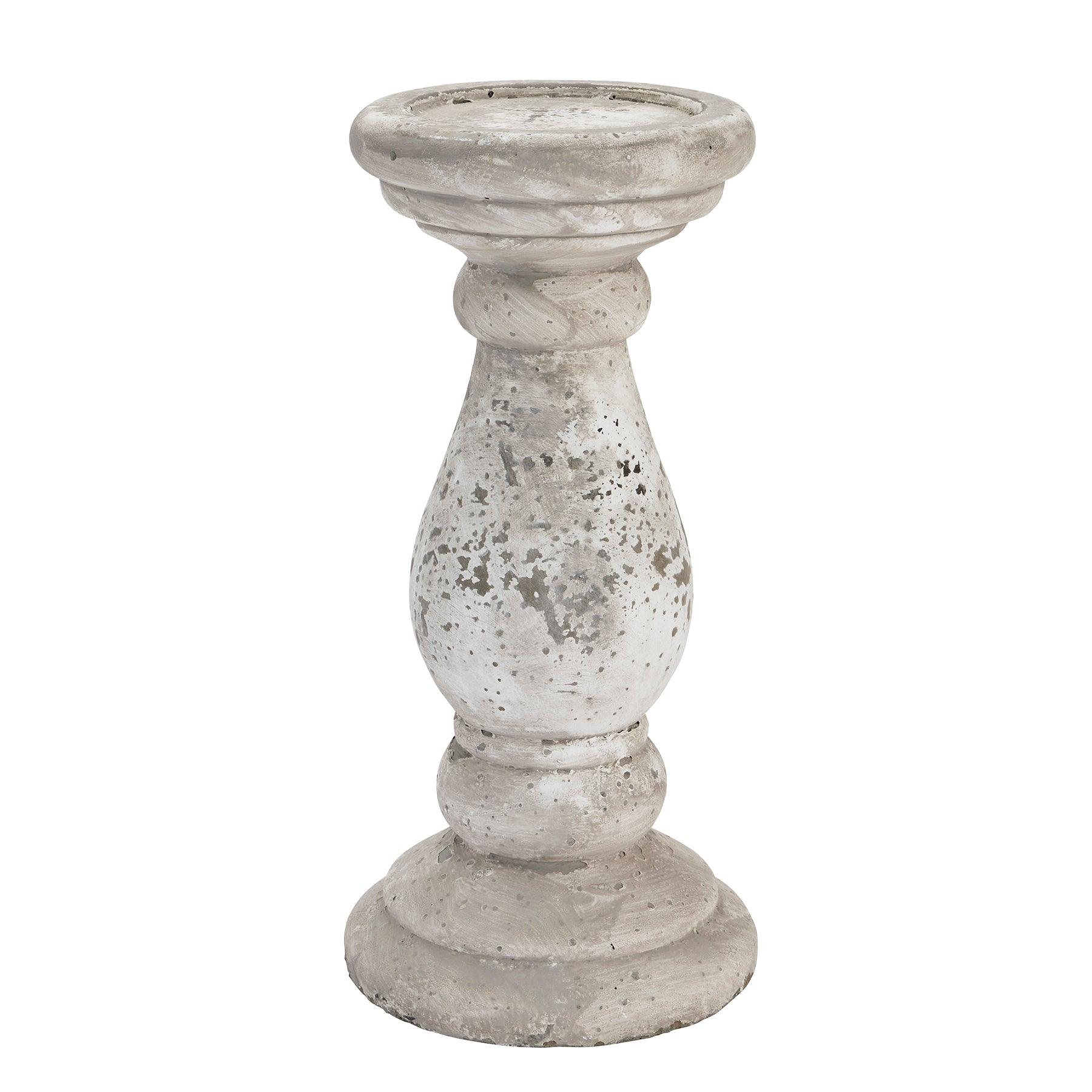 Large Stone Ceramic Candle Holder - £54.95 - Gifts & Accessories > Candle Holders > Ornaments 