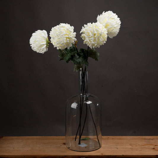 Large White Chrysanthemum - £22.95 - Artificial Flowers 