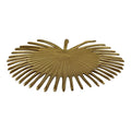 Leaf Shape Gold Metal Decorative Plate - £28.99 - Bowls & Plates 