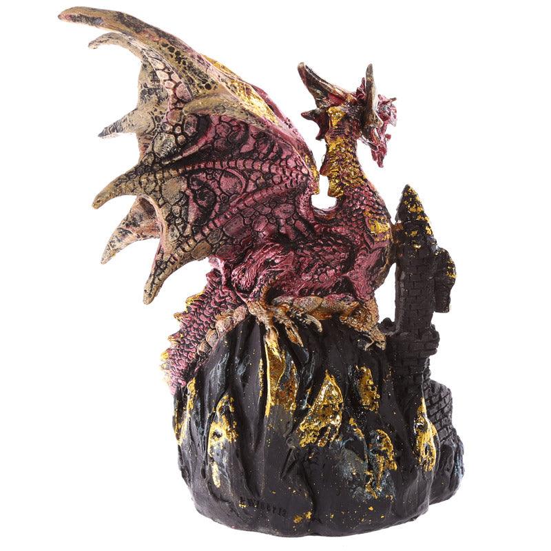LED Crystal Castle Collectable Dragon Figurine - £23.99 - 